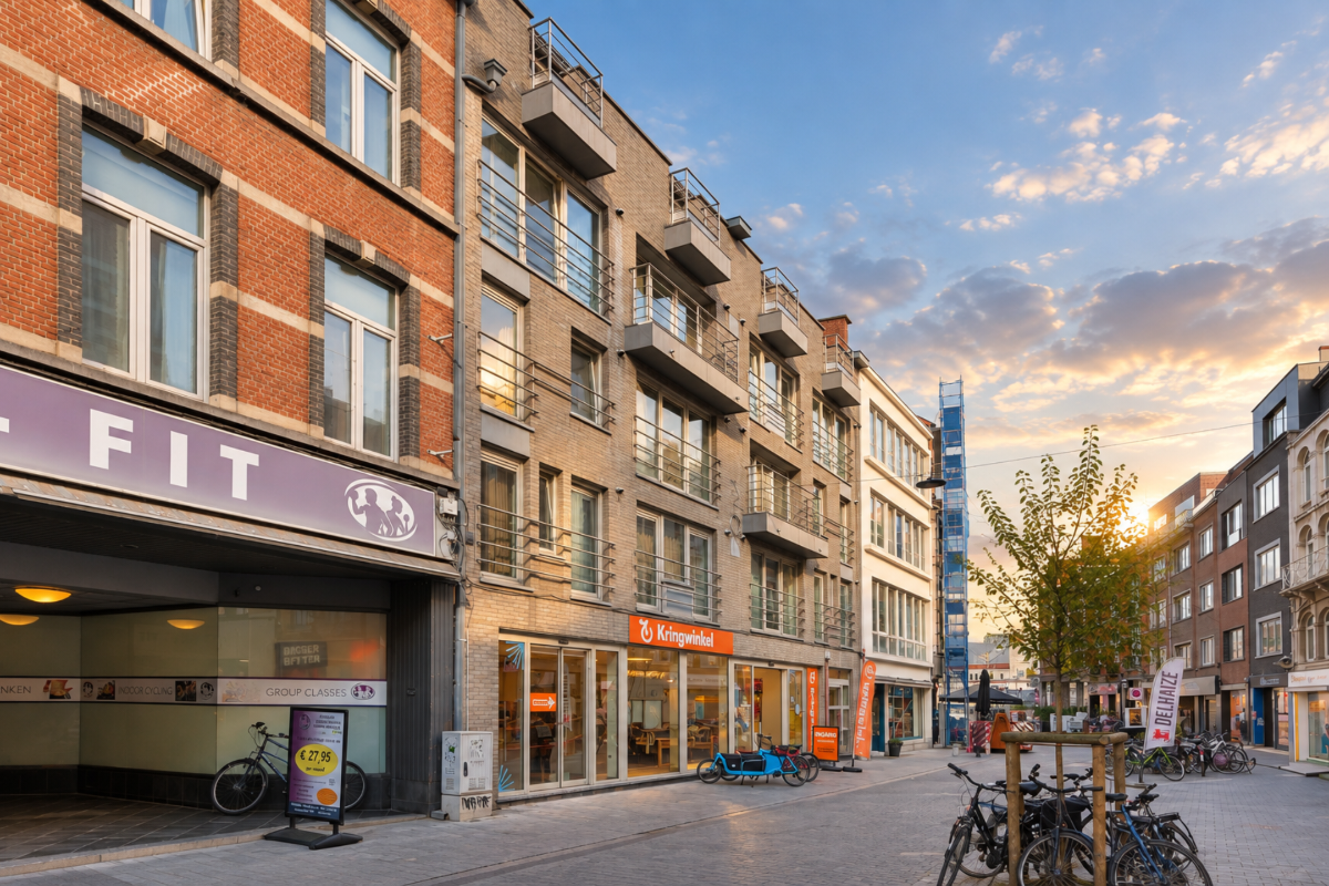 Appartement te  koop in Leuven 3000 199000.00€ 1 slaapkamers 17.00m² - Zoekertje 810372