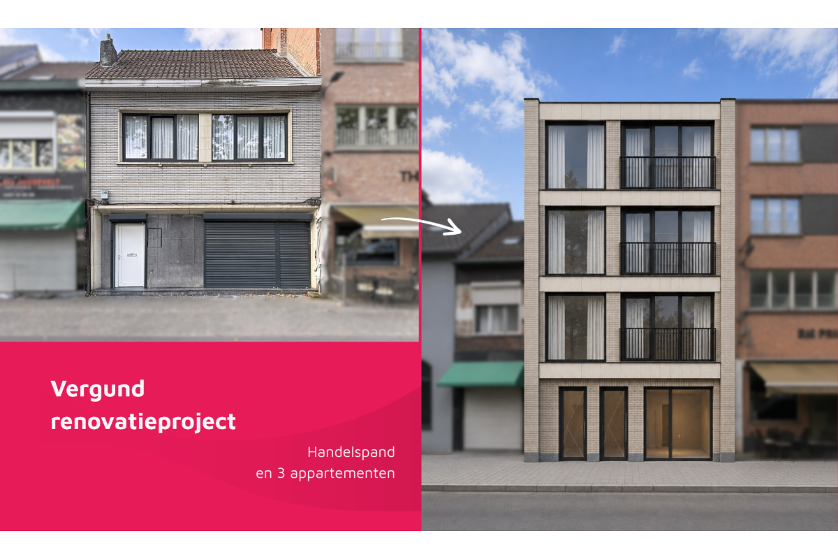 Appartement te  koop in Vilvoorde 1800 799000.00€ 2 slaapkamers 433.00m² - Zoekertje 814937