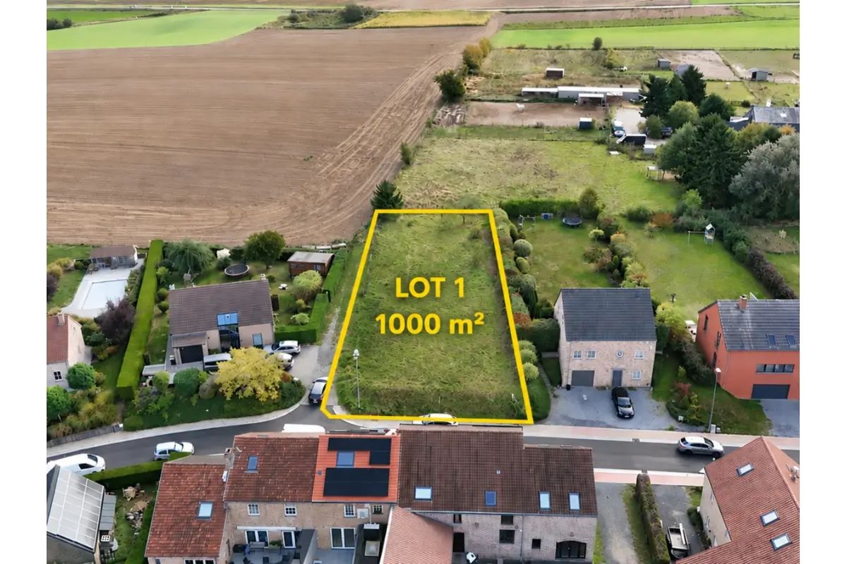 Terrain à bâtir à vendre à Sart-Dames-Avelines 1495 219500.00€  chambres m² - Annonce 826223
